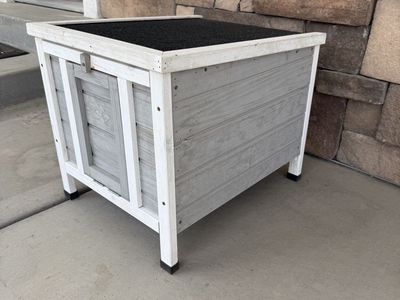 Solid Wood Cat House/ Rabbit Hutch