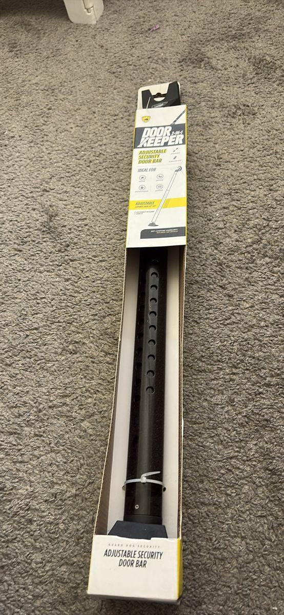 Guard Dog Security 2-in-1 Adjustable Security Door Bar