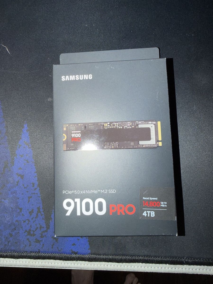 Samsung 9100 PRO 4TB PCIe 5.0 x4 NVMe M.2 SSD