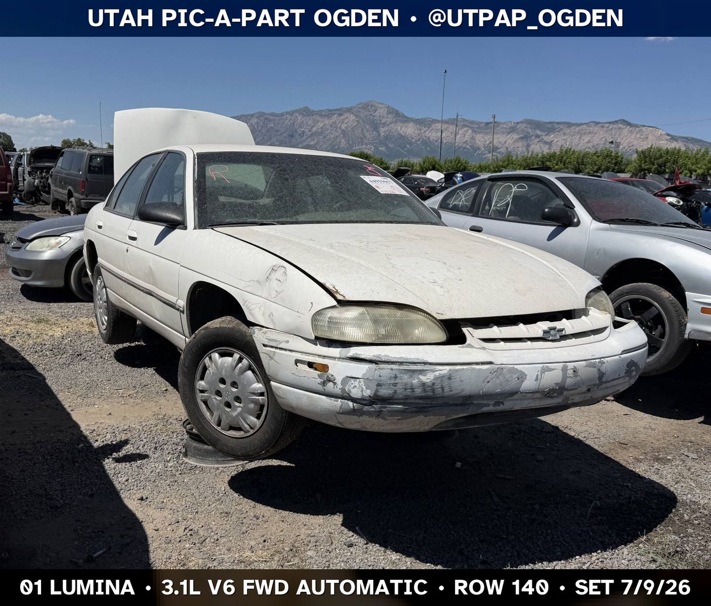 2001 Chevrolet Lumina Parts - UTPAP Ogden