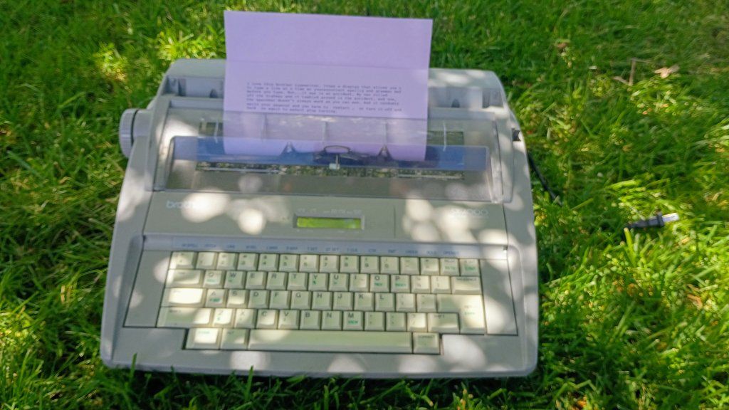 NEEDS REPAIR - Brother WP-2400 Electronic Typewriter Word Processing Display - $50 OBO