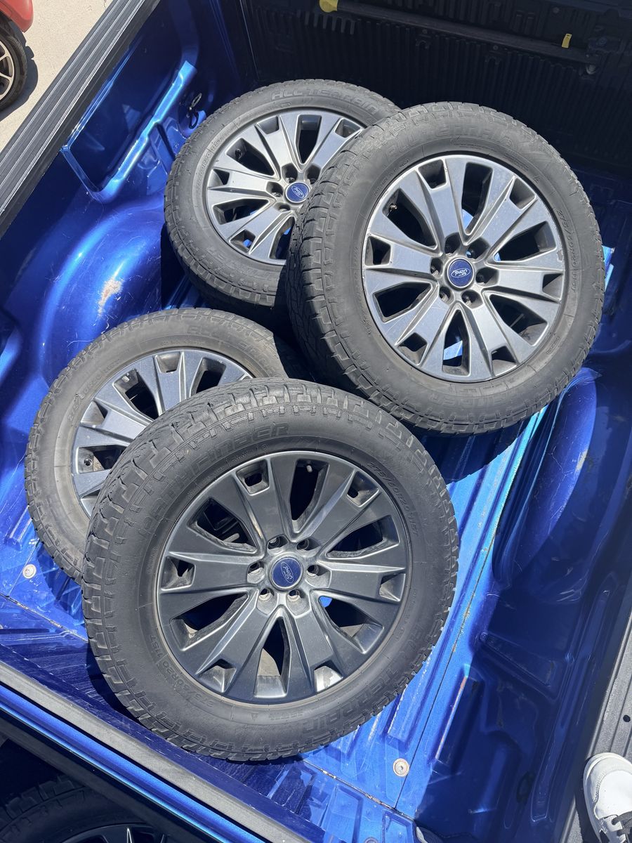 275/60/20 Ford F-150 rims and tires