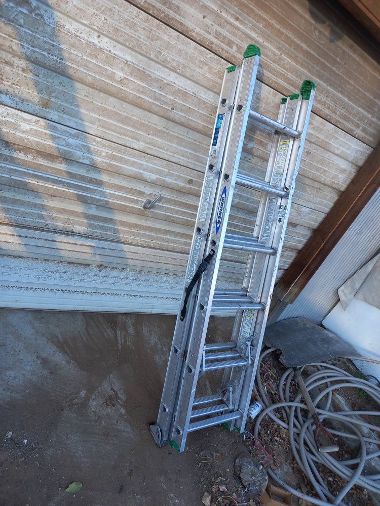werner 18' 3 stage ladder
