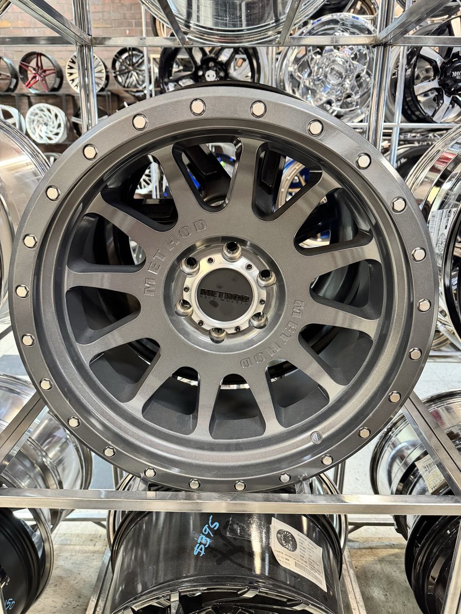 Method Race Wheels gloss Titanium 20x10. Brand new set of 4 wheels.
