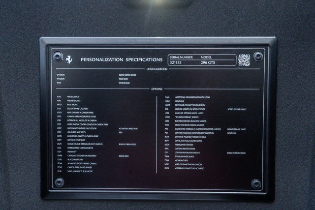 2025 Ferrari 296 GTS Base