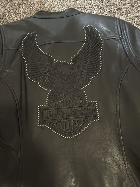 Harley Davidson Womens  Medium Leather Jacket