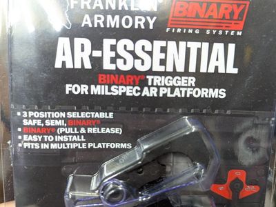 Franklin Binary Trigger (Curved for AR)