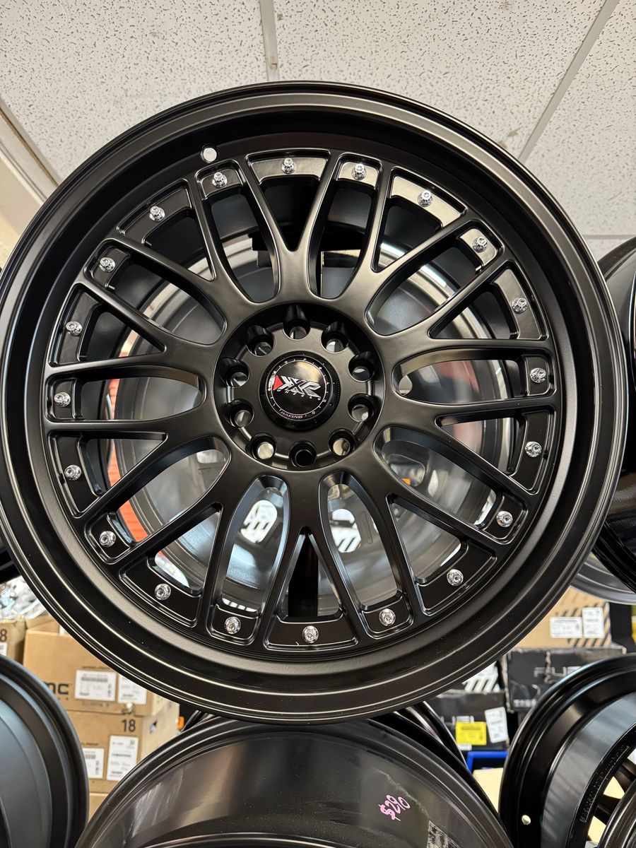 XXR 5219814-22 Flat Black Wheel - 19x8.5, 5-120 lug Pattern, +35 Offset brand new set of 4 wheels