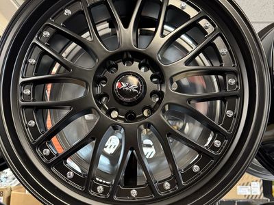 XXR 5219814-22 Flat Black Wheel - 19x8.5, 5-120 lug Pattern, +35 Offset brand new set of 4 wheels