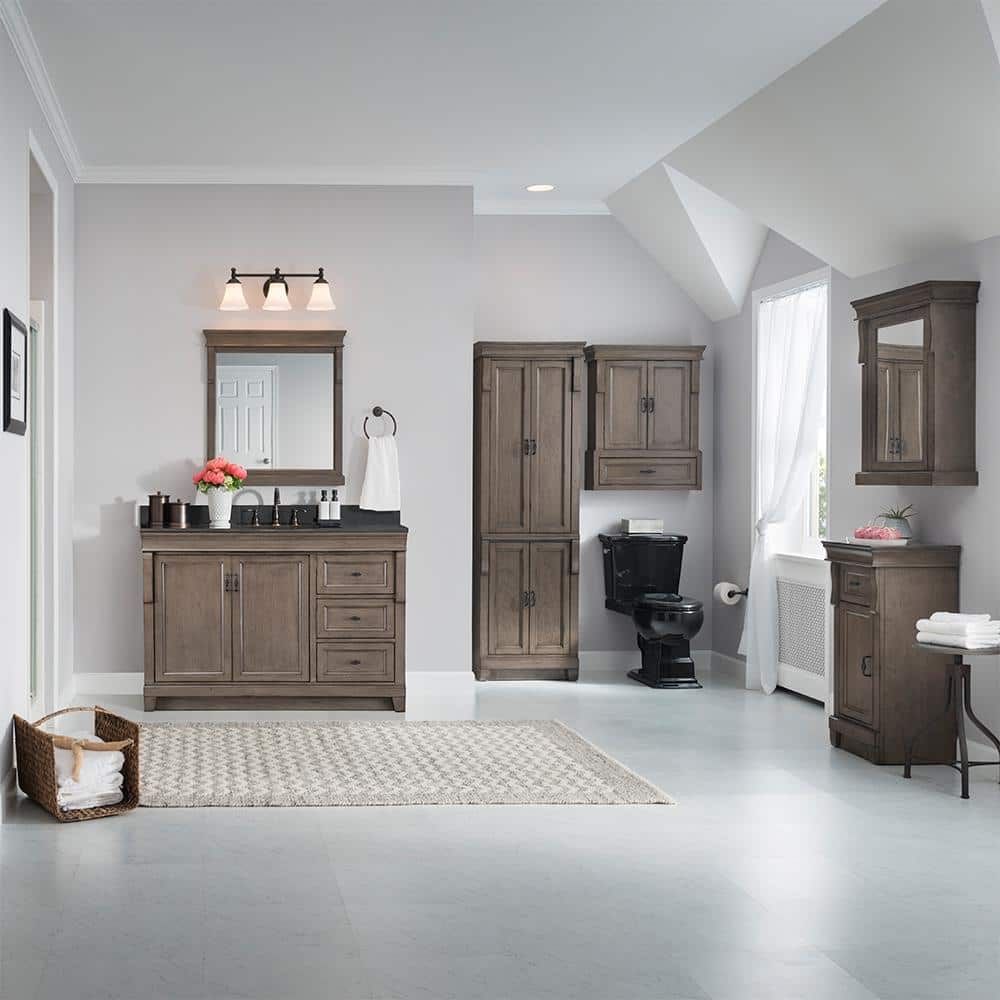 Naples 74” Linen Cabinet – Solid Wood Frame – Fully Assembled