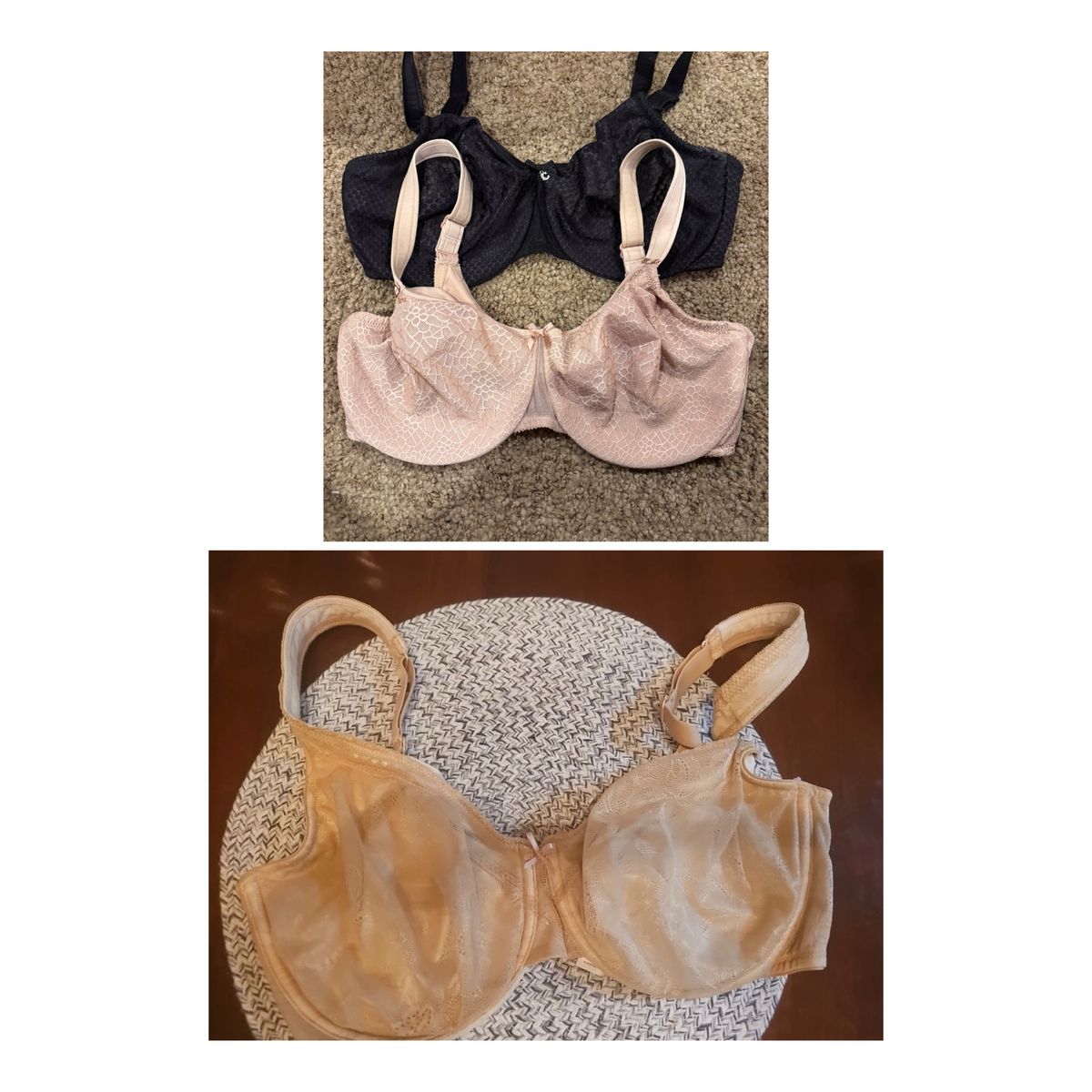 Women’s Bras 36DDD and 36F $10 each See Description