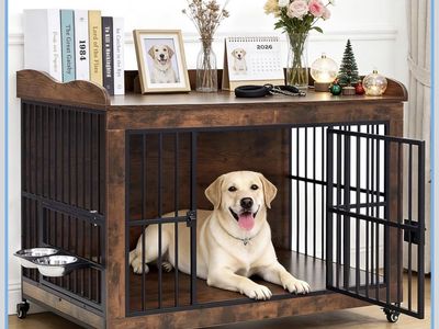 XL DOG CRATE FURNITURE