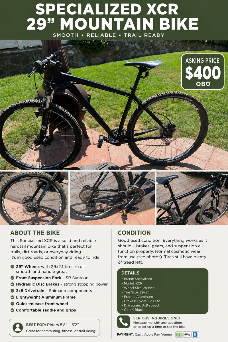 Specialized XCR