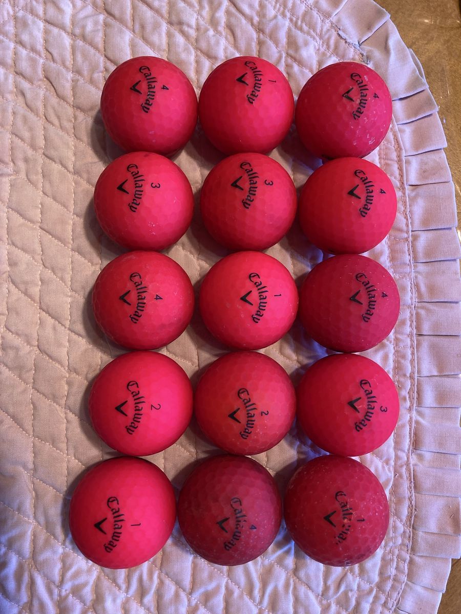 15 Callaway Red SuperHot 15 balls/$12