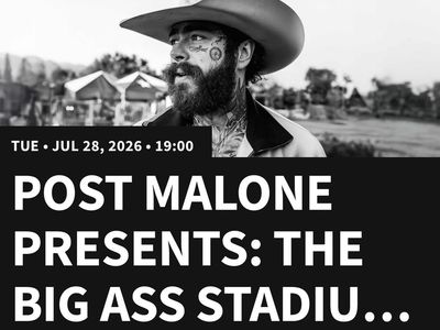 2 Post Malone/ Jelly Roll Tickets