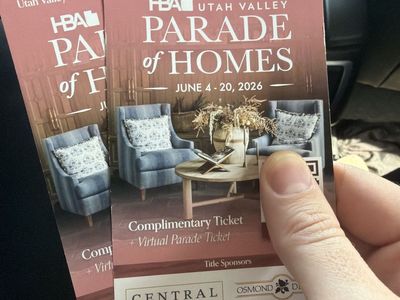 Utah valley Parade of homes tickets
