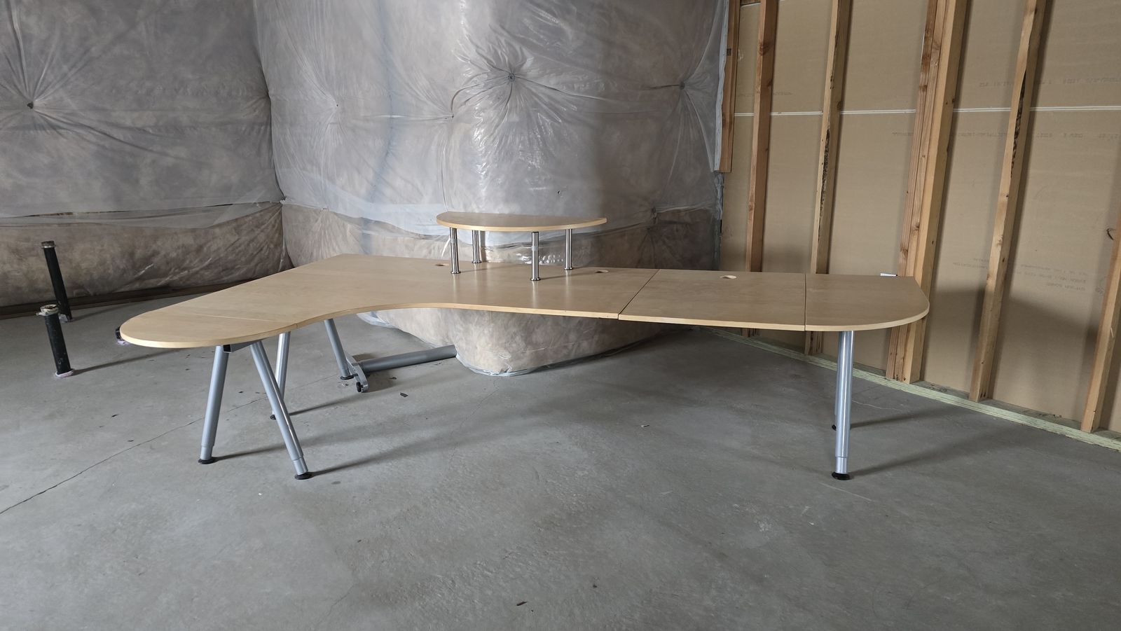 Adjustable Height Corner Desk