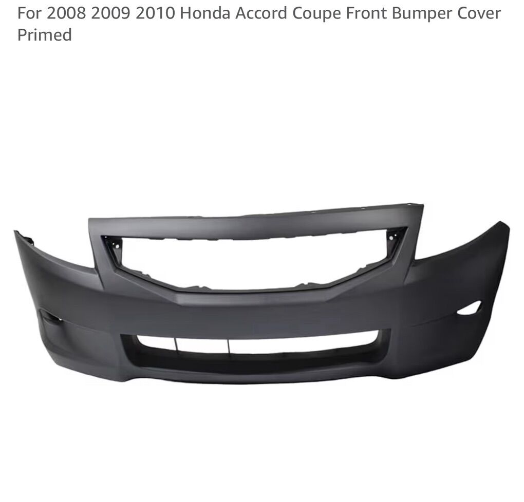 HALF PRICE OF AMAZON! BRAND NEW HO1000256 Front Bumper Cover 2008-2012 Honda Accord 2-Door Coupe