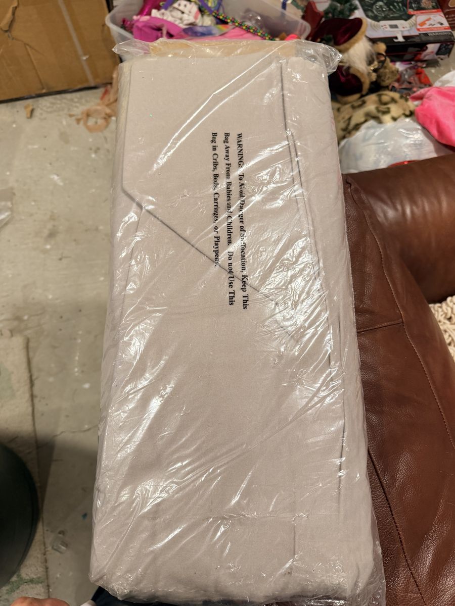 New  8 Yards Flannel Gray Fabric