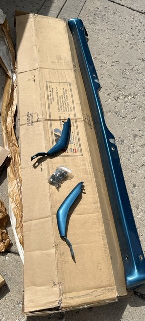 1968-1969 Dodge charger Front and Rear Bumpers