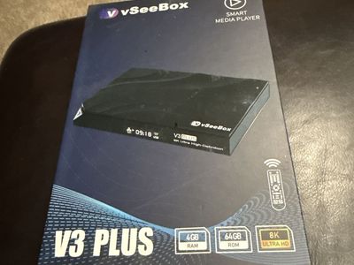 Vsee Box V3 Pro Android Media Player – BRAND NEW- NE2024 Newest Version 8K Ultra HD Voice Remote Smart Home Entertainment Device