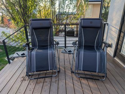 Set of Zero Gravity Chairs