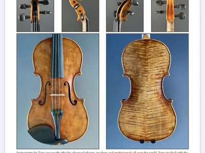 Violin by Wojciech Topa, Zakopane, Poland 2025