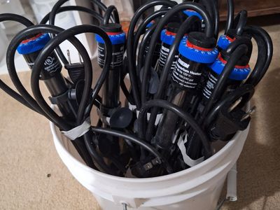 EHEIM JÄGER TRUTEMP 100W HEATERS — USED 1 MONTH