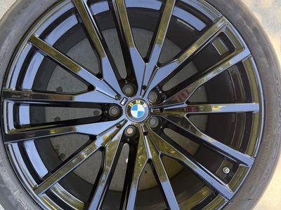 BMW Black Gloss Wheel 742M Rear