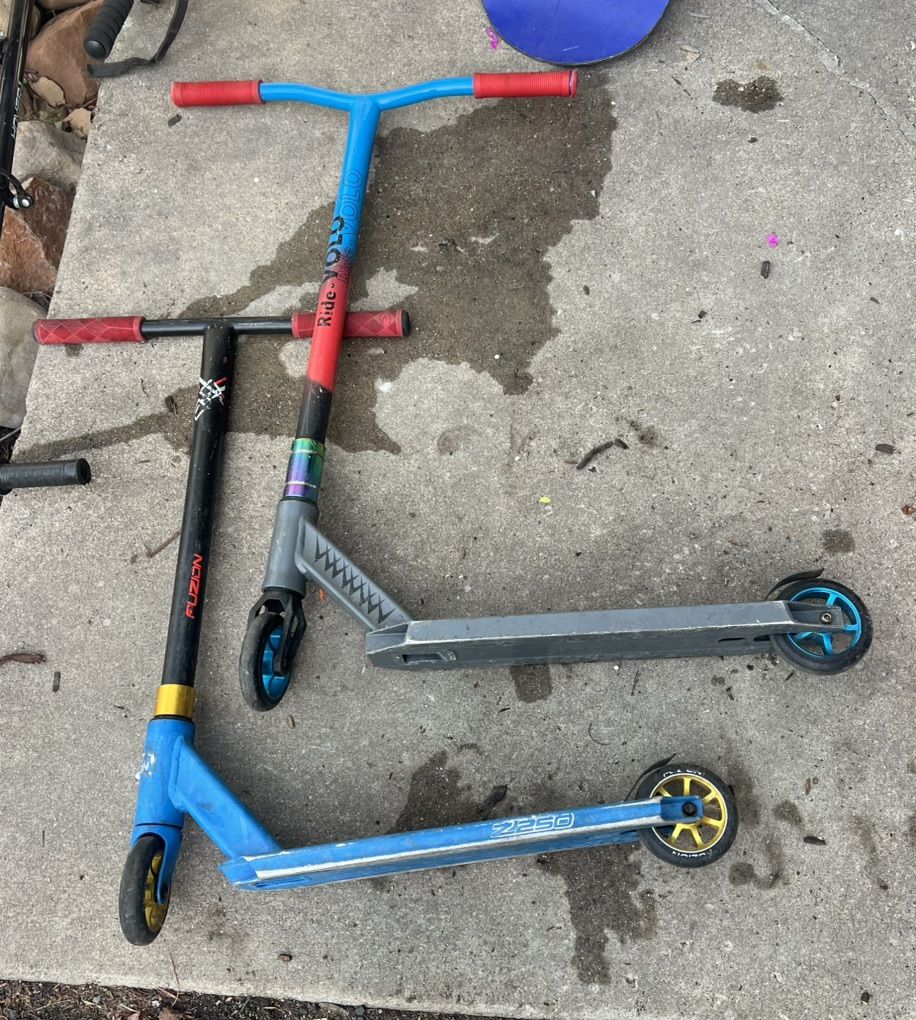 Freestyle Scooters Trick Stunt