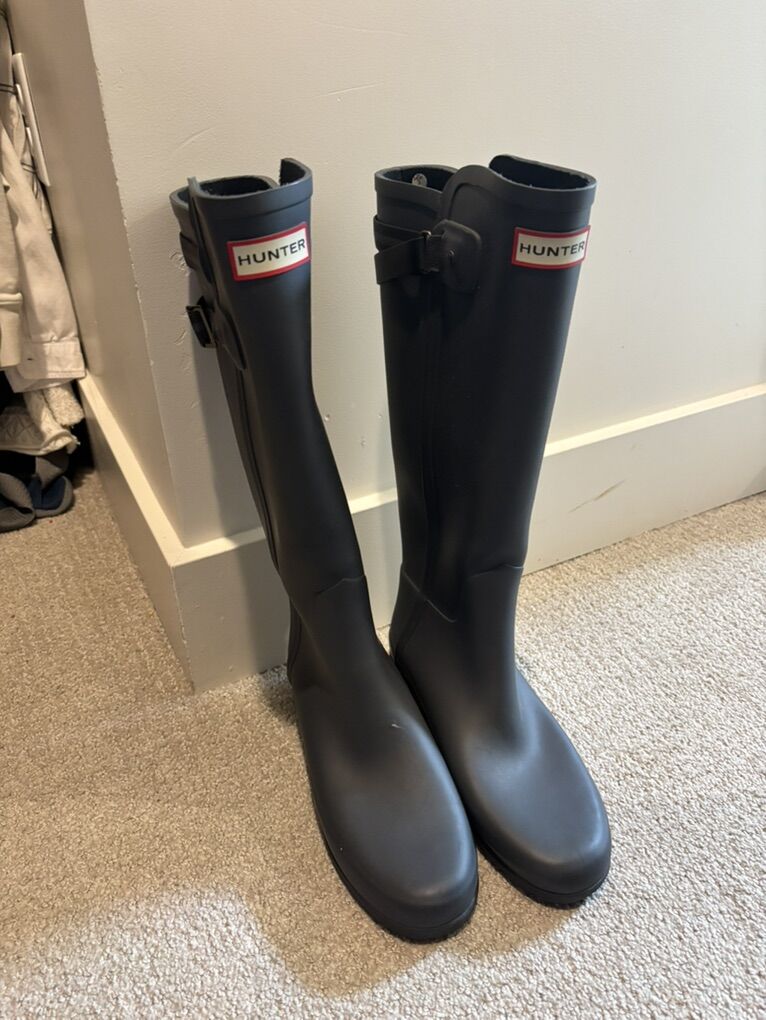 Womens Hunter Rain Boots Name Brand