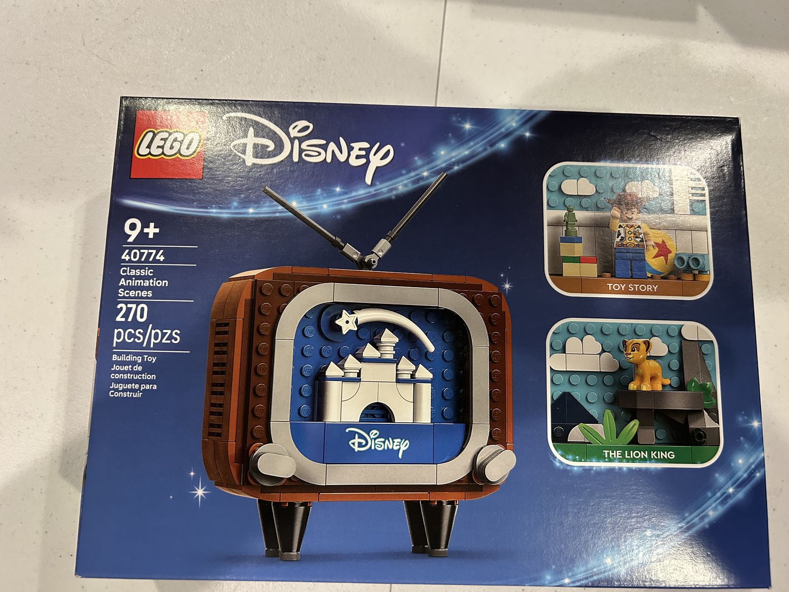 LEGO Disney Classic Animation Scenes 40774 Building Toy 270 Pcs