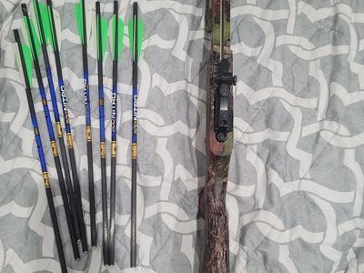 Crossbow and bolts