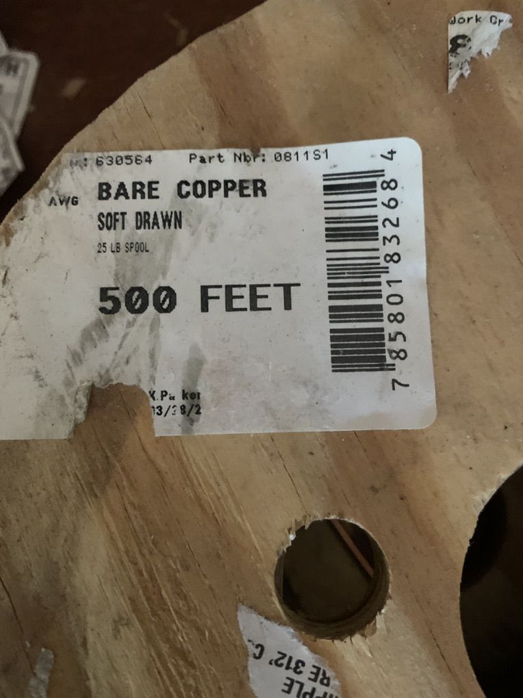 Bare Copper Wire