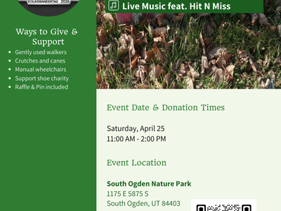 First Annual Volkswandertag - South Ogden Nature Park