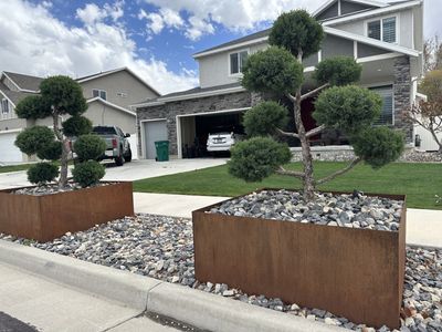 Raised Garden Beds - Corten Steel 4'x4'
