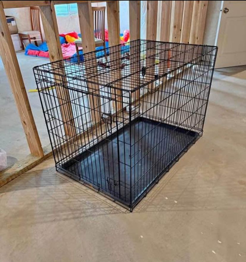 Xxl 48 inch  Wire Dog Crate // kennel