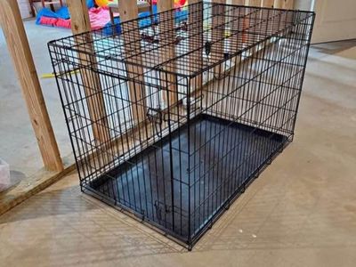 Xxl 48 inch Wire Dog Crate // kennel