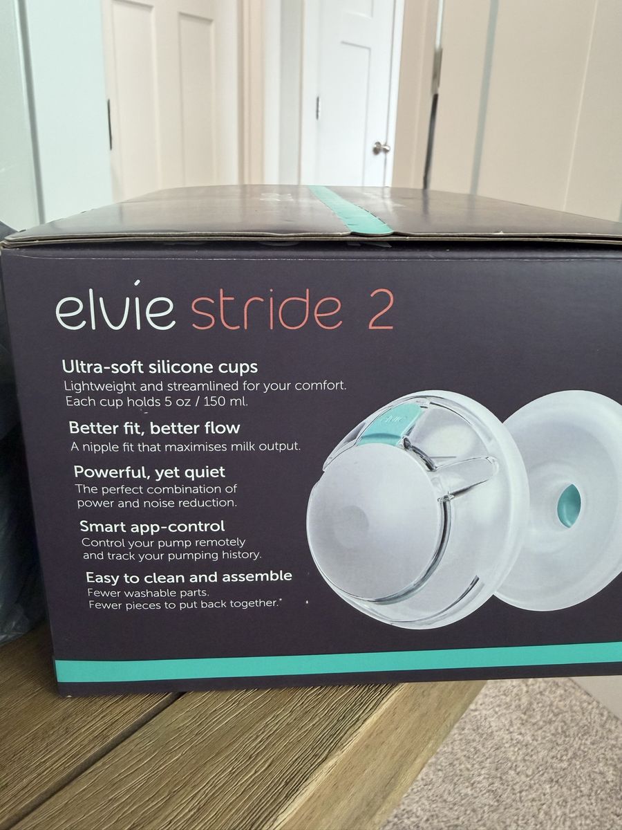 Elvie Stride 2 Smart Electric Breast Pump - Brand New in Box