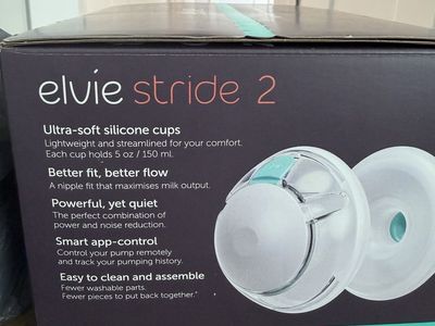 Elvie Stride 2 Smart Electric Breast Pump - Brand New in Box