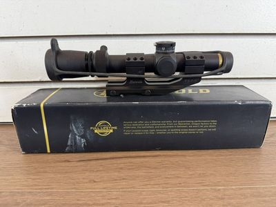 LEUPOLD VX-3HD 1.5-5X20 CDS-ZL INCLUDES A BURRIS CANTALEVER MOUNT #WCP032634