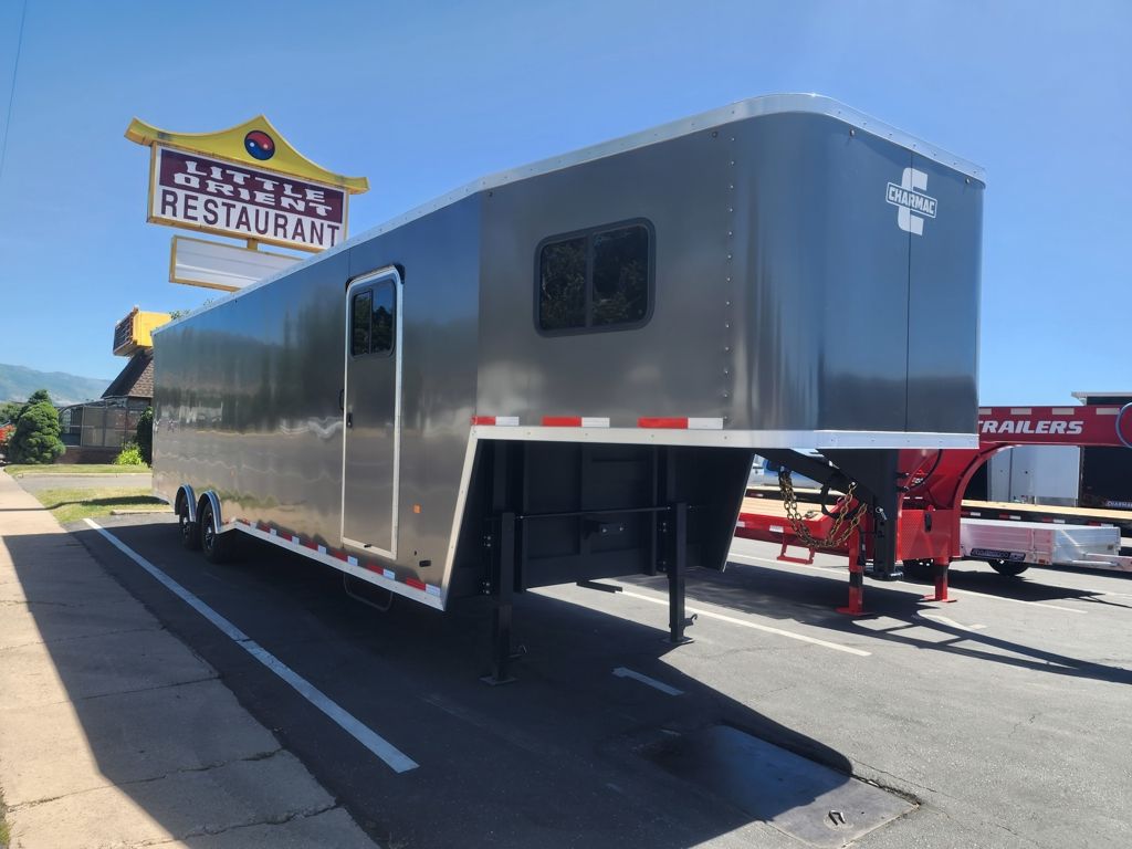 2026 Charmac Trailers 8.5X30 Gooseneck Gen3 12K Enclosed Car Hauler Cargo Trailer