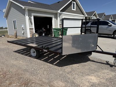 2025 Adam’s 2 place snowmobile trailer