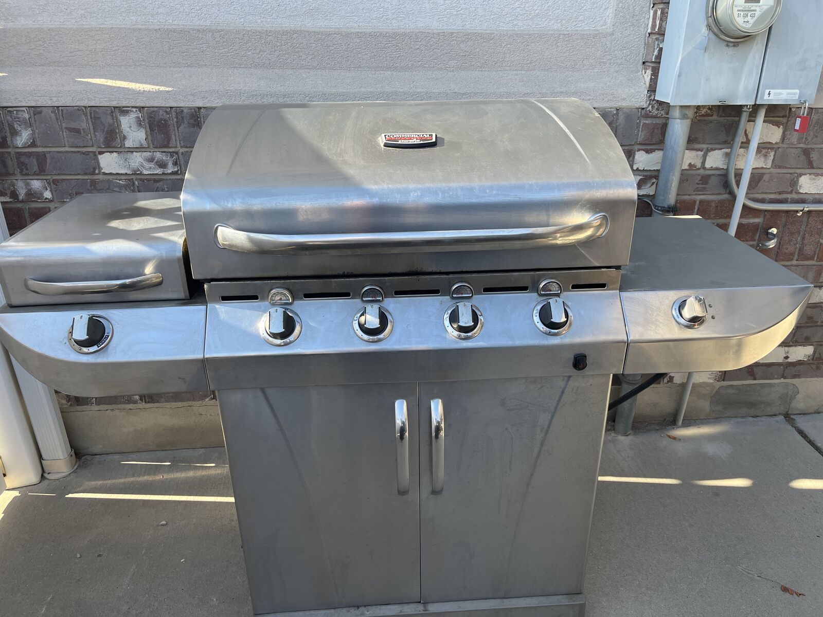 Char broil infa-red commercial propane grill