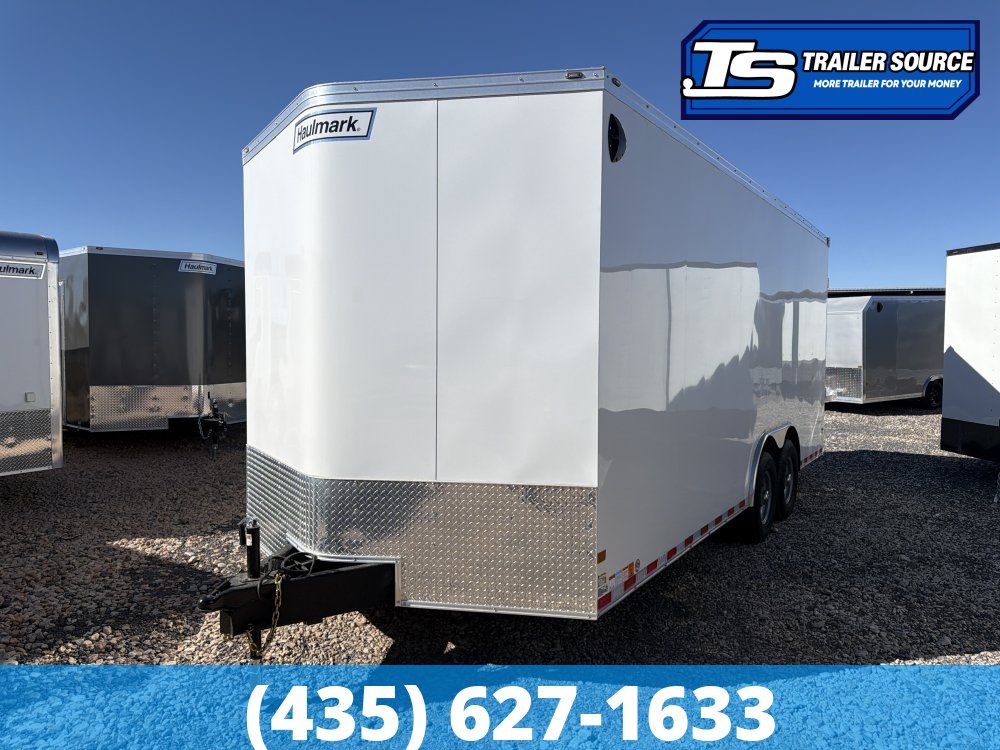 8.5x20 Haulmark Transport Enclosed Cargo Trailer - 7'6" Interior - 12K GVWR -
