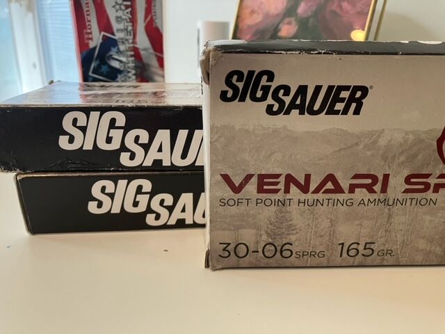 30-06 SIG SAUER 165 Grain Ammo