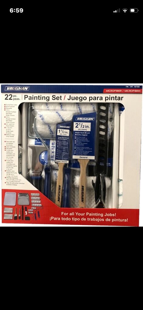 150166 Vaughan DIY Microfiber 22 Pieces Kit