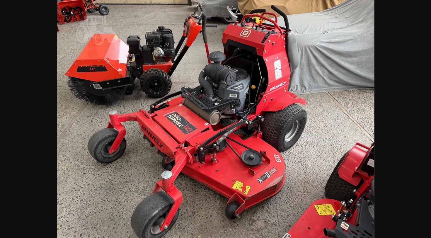 2017 Gravely Pro-Stance 60 Commercial Stand-On Zero Turn Mower - 620 Hrs