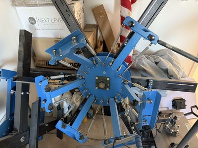 Omni tx330 DTG machine Screen Printing Equipment Package - 4 Color 4 and 6 Station Press, Vinyl Cutter, Flash Dryer, Supplies