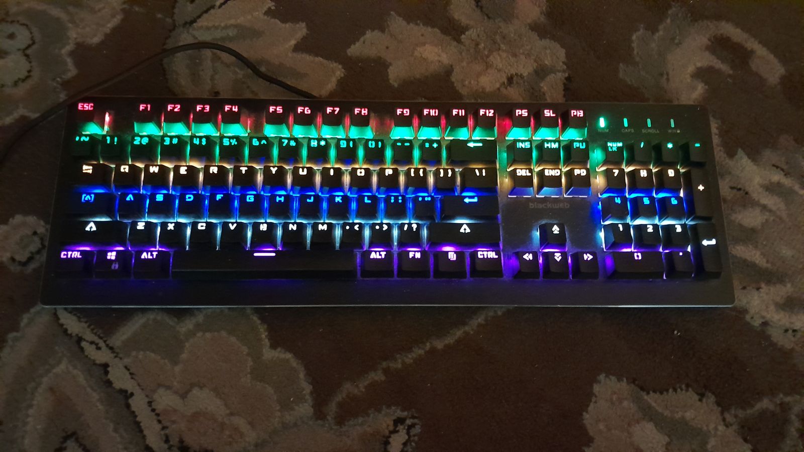 Blackweb mechanical keyboard